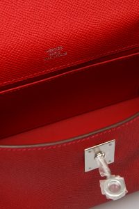 Hermes kelly pochette Epsom k1 garnet red Gold Hardware 22cm Full  HandmadeAuthentic quality - lushenticbags