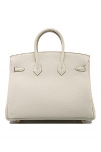 HERMES Togo Birkin 25 Beton 485510