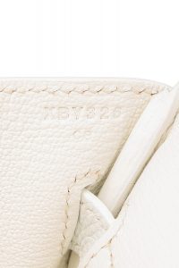 Hermès Birkin 30 White Blanc Taurillon Clemence with Gold Hardware - Bags -  Kabinet Privé