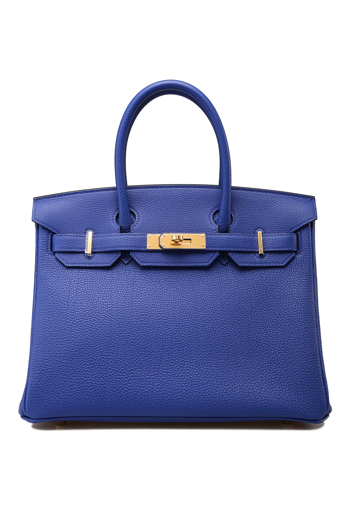 Hermes Birkin 30 Togo 7G Blue Ciel Gold