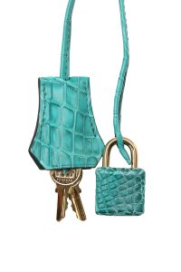 Hermès 30cm Birkin HSS Mimosa/Bleu Paon Matte Porosus Crocodile