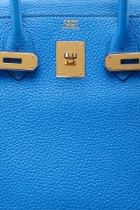 Hermès Birkin 30 Bleu Pale Taurillon Clemence Gold Hardware GHW — The  French Hunter