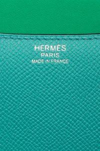 Hermes Blue Paon WB! '17 Tadelakt 23 'Constance' W/Palladium – The Little  Bird