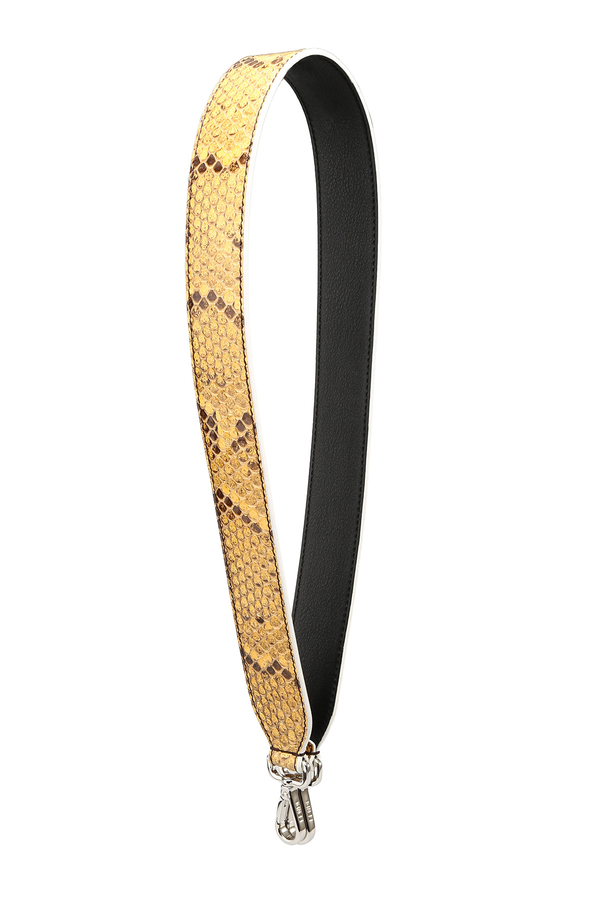 Fendi Strap You Python Calf Skin Leather with Palladium Hardware