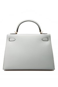 Hermes Kelly 32 Retourne Bleu Glacier Togo Gold Hardware #T - Vendome Monte  Carlo