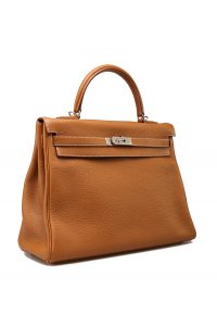 Hermes Ruby Togo Palladium Hardware Kelly Retourne 35 Bag Hermes