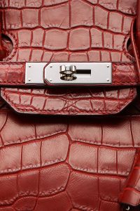 Red on sale birkin 35