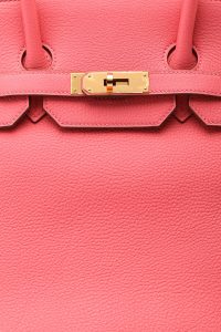 Hermès Birkin 35 Rose Lipstick Togo Gold Hardware