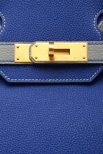 Hermès Birkin 30 HSS Lime Gris Tourterelle Chèvre Mysore with Brushed Gold  Hardware - Bags - Kabinet Privé