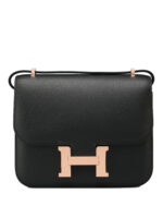 Hermes Mini Constance 18 Bag M8 Gris Asphalt Epsom With Rose Gold Hardware