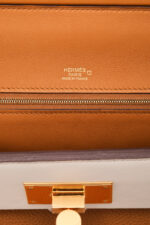 Hermes - 24/24 Size 29 Togo+ alligator electrum veau