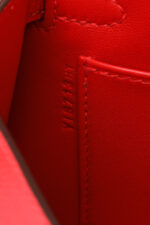 Hermes Mini Kelly 19cm Epsom Calfskin Leather Gold Hardware, Rouge Tomate  S5 - SYMode Vip