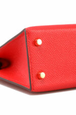 Hermes Mini Constance Epsom K1 Rouge Grenat 內拼T5 Rose Jaipur 琺瑯扣-Qatar  Kuwait Hermes Birkin Kelly Lindy bag