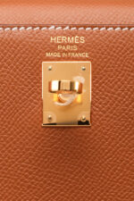 Hermès Kelly 25 Capucine Sellier Epsom Gold Hardware GHW — The