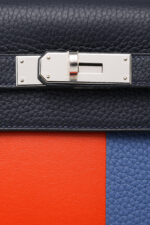 Hermès Kelly Limited Edition 28 Bleu Nuit Lettre R Epsom Palladium Har —  The French Hunter