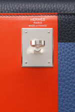 Hermès Kelly Limited Edition 28 Bleu Nuit Lettre R Epsom Palladium Har —  The French Hunter