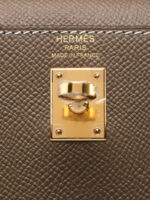 Hermes Kelly 25 Sellier Etoupe Epsom GHW #U SKL1275