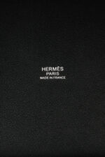 Hermès Picotin Lock 18 Gris Moyen Noir Feutre Veau Swift with Palladium  Hardware