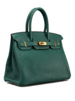 Hermes Birkin Handbag Malachite Togo with Gold Hardware 30 - ShopStyle  Shoulder Bags