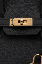 Hermès Birkin 25 Noir Togo Gold Hardware– Wrist Aficionado